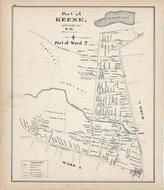 Keene - Ward 2, New Hampshire State Atlas 1892 Uncolored